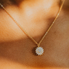 Sunflower necklace Jomayli